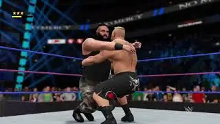 WWE 2K17 Braun Strowman vs Brock Lesnar No Mercy 2017 prediction!!