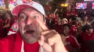 Liverpool fans San Diego react to goal vs spurs to the title! Champions!!