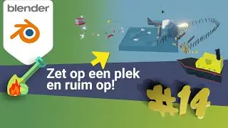 Blender #14🛠️🛠️🔥- DOEN: zet op een plek en ruim op