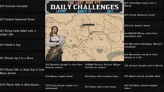 Game Meat (Not Big Game Meat) Madam Nazar Locations Daily Challenges RDR2 Red Dead Online (3/12/21)