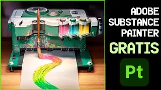🟢Adobe SUBSTANCE PAINTER GRATIS 👩🏻‍🎨💻 - De manera totalmente legal