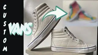 Customizing Vans-My Process From Start To Finish!