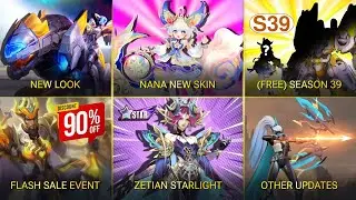 NEW FREE SKIN, ZETIAN STARLIGHT, NANA LIMITED SKIN, FLASH SALE EVENT - Mobile Legends: Bang Bang