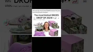 THE MOST LIMITED SNKRS DROP OF 2024👀?? #snkrs #sneakernews