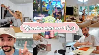 🇺🇸 Supermercados VACIOS 😱 ATRAPADOS bajo la TORMENTA ⛈️  Receta SALMÓN | Nuestra vida en USA VLOG