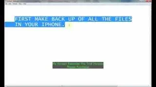 How to Format Iphone 5