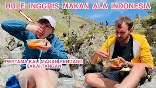REMPONG 😂 Pertama Kali Sylwia Terpaksa Makan Mie Geprek Pakai Tangan