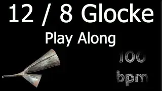 Play Along 12/8 Glocke 100 bpm zum Üben