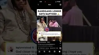 BANDGANG LONNIE GETS BAPTIZED #worldstarhiphop #rapper #tmztrends #ovosound #joerogan #vancouverbc