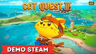 EL GATO PIRATA GIGANTE | Cat Quest 3 Gameplay Demo Completa En Español y Sin Comentarios