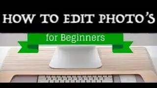 How To Edit Photo’s (Beginners Method) 100% FREE