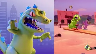 The greatest t-rex who ever lived is here!!!|Reptar Showcase – Nickelodeon All Star Brawl