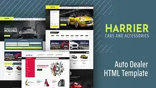 Harrier - Car Dealer HTML Template | Themeforest Website Templates and Themes