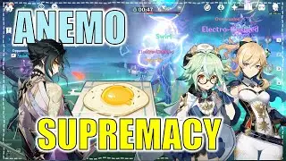 Genshin Impact Phantom Flow Day 7 Okuden - ANEMO SUPREMACY Gameplay