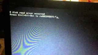 Fix Disk Read Error Occured-  How To