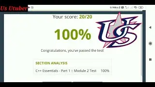 Cisco c++ essential part 1 module 2 test answers (100% score)
