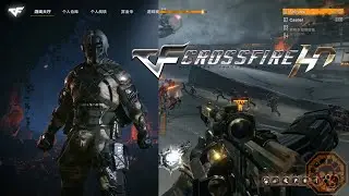 CFHD China: AK-47 Buster Camo and Nether Desert Hunter on Crater (Zombie Mode) [CrossFire HD News]