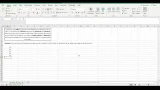 How to Calculate the Range using Excel