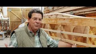 Building wooden boats in Beaufort, North Carolina