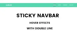 navbar html css || navbar css html code || navbar hover line || navbar html