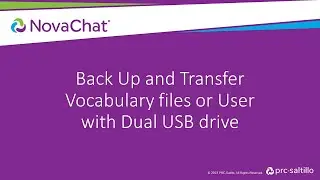NovaChat Backup & Transfer with Dual USB Drive
