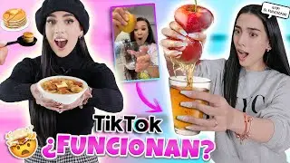 PROBANDO TRUCOS RAROS DE TIK TOK! 😱 COMIDA VIRAL! #3 🍳 ¿Funcionan? | Claudipia