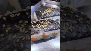 🇯🇵Fried rice paper sushi roll🍣 #shorts