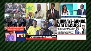 NA DIOMAYE DAKK SONKO THIERNO BOCOUM...RTS PAS DE 20H DU SABOTAGE?...NGAGNE DEMBA DEBAT CHAUD TV5...
