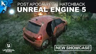 Post Apocalyptic Hatchback - Unreal Engine 5 