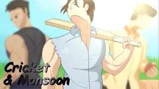 Cricket and Monsoon | Story time | Types of cricket players | Indian anime |2d animation