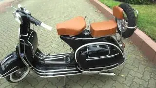 Vintage Vespa VLB 150cc in Black Metallic - ID: SV