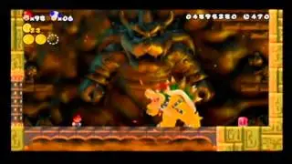 New Super Mario Bros Wii 100% Walkthrough - Episode 17 - Finale - World 8 - Final Boss + Credits