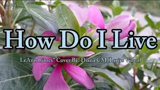 How Do I Live - LeAnn Rimes " Cover By: Diana CM (Lyrics Video)