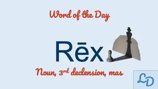 Word of the Day: Rex