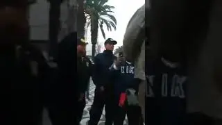 El turry es detenido por policías y serenazgo