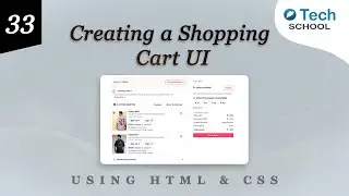 Creating a Shopping Cart UI with HTML & CSS