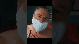 Внук подменил пену для бритья а дед школьную папку,битва! 🤣 
