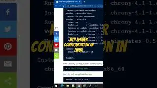 NTP Server Configuration in Linux