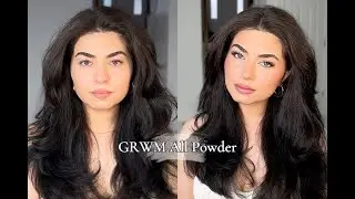 GRWM! Full Face Using Only Powder Products!
