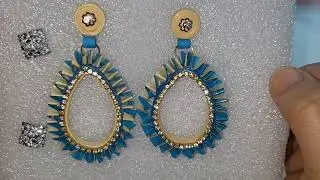 Get Ready for the Quilted Spiral Blue Earring Tutorial! soon