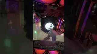 Gabinete pc increíble pantalla LCD en el disipador del procesador - GabakTech