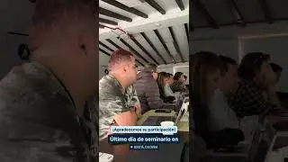Tres días de aprendizaje en el seminario presencial en Bogotá - Colombia