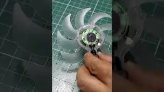 #shorts  Ekran Kartı Fan Pervanesinden Basit Serinletici El Pervanesi Yapımı