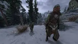 Skyrim: Orc stronghold VS Bandits