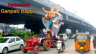 Hyderabad Ganpati Bappa morya || Ganesh Chaturthi 2024 |