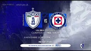 LIGA MX FEMENIL AP2025 4OS FINAL VUELTA TUZAS VS CRUZ AZUL FEMENIL PRESENTADO POR 