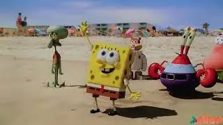 The SpongeBob Movie: Sponge Out of Water (2015) - Beach Scene