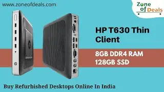 BUY HP T630 MINI PC 8GB DDR4 + 128GB SSD- HP THIN CLIENT - Small Size CPU - Desktop PC - Zoneofdeals