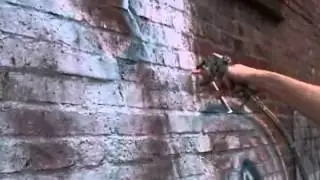Graffiti Removal Team on Heritage Brick Building