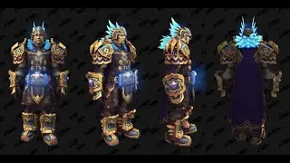 World of Warcraft Stormriders Attire Set Epic Edition 4k